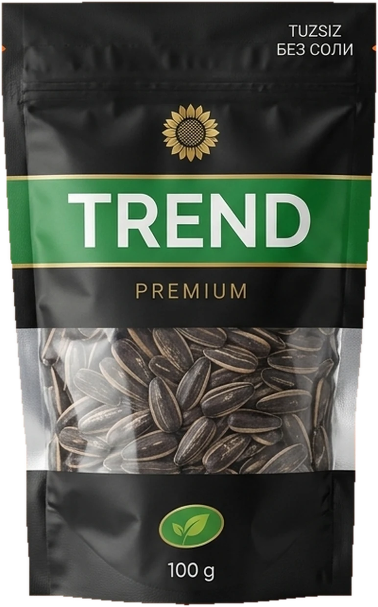 TREND PREMIUM qora paketi, tuzsiz
